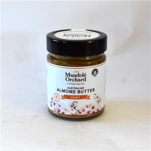 Mandole Orchard Nut Butter Almond and Honey 250g