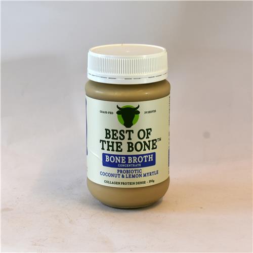 Best of The Bone Broth Concentrate Coconut & Lemon Myrtle 390g