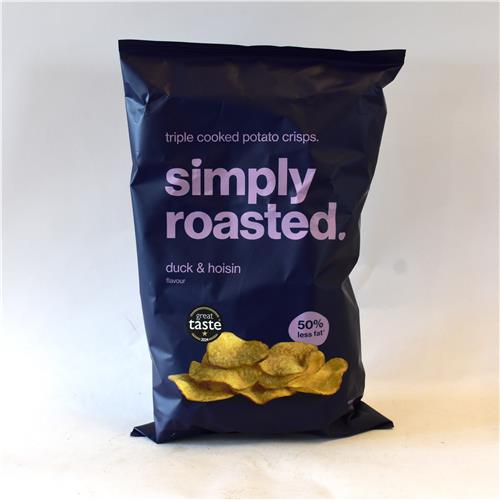 Simply Roasted Crisps Duck & Hoisin 93g