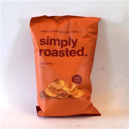 Simply Roasted Crisps Hot Honey 93g