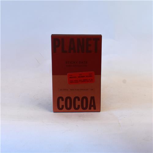 Planet Cocoa Sticky Date 65% Dark Chocolate 65g