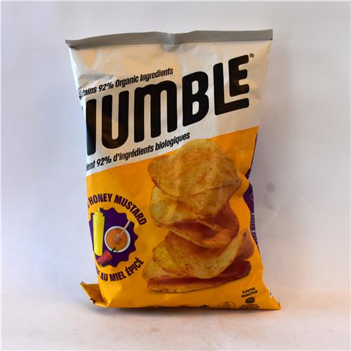 Humble Chips Hot Honey Mustard 135g Certified Organic