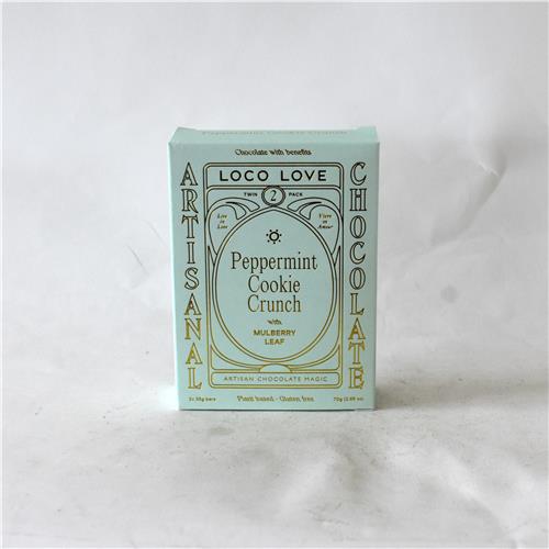 Loco Love Peppermint Cookie Crunch 2pk 70g
