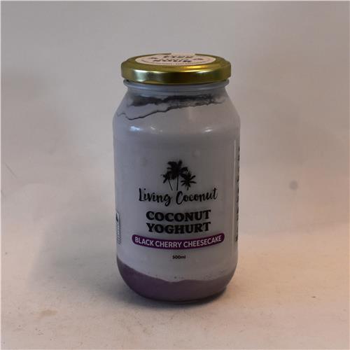 Living Coconut Yoghurt Black Cherry Cheesecake 500ml