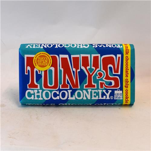 Tony's Choc Milk Choc Chip Cookies 180g