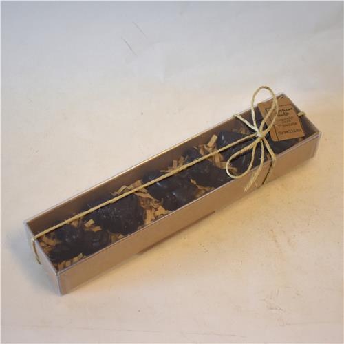 Monsieur Truffe Gift Box Dark 70% Choc Xmas Novelty Box 6pk 60g